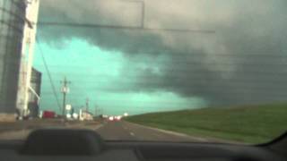 Red River Supercell Near Vernon TX [upl. by Tildi764]