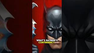 What’s Batman Contingency For Himself comic batman superman comics [upl. by Ahsekal]