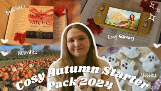 Cosy Autumn Starter Pack 🍂 Book Recs Games FilmTV Shows amp Activities to Romanticise Autumn 🍁 [upl. by Asyen]