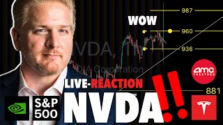 NVDA 🚀 LIVE Reaction 🔥 Markets Tomorrow [upl. by Tound]