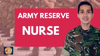 What is an British Army Reserve Nurse Filipino UK Nurse British Army [upl. by Mirella]