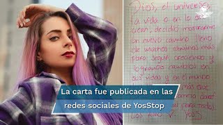 “Daré lo mejor de mi para todos” YosStop manda nuevo mensaje [upl. by Snowber]