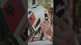 Full face Proframe Helmet mtb shortvideo fullfacehelmet gopro reels mountainbike foxracing [upl. by Akirdnas269]