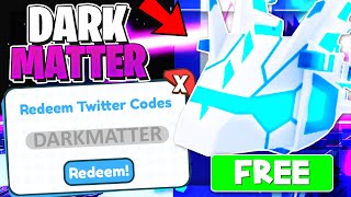 ALL NEW SECRET DARK MATTER Codes in PET SIMULATOR X 3 NEW CODES  ROBLOX Pet Simulator X Codes [upl. by Arot425]