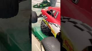 Old Nitro Truck Hits Throttle  Associated RC10GT 2002 race legend [upl. by Ursula]