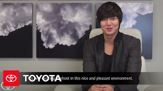 2012 Camry Interview with Lee Min Ho  quotThe One and Onlyquot Season 1 English  Toyota [upl. by Calvert]