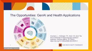 The Role of Generative AI and Large Language Models in Enhancing Health Equity [upl. by Sueaddaht]