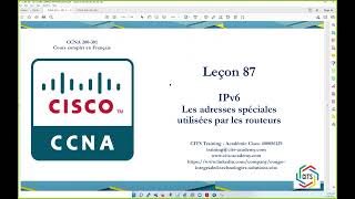 CCNA 200301 en Français  Leçon 85 amp 86  IPv6 LinkLocal Multicast amp SolicitedNode Multicast [upl. by Sommer]