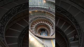 Bramante Staircase in Vatican Museums in the Vatican City  Rome  Italy 🇮🇹 [upl. by Brittan523]