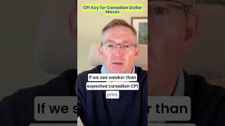 CPI Key for Canadian Dollar Moves forex shorts [upl. by Adniral]