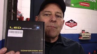 Led Headlight Conversion Kit Review And Installation [upl. by Josselyn437]