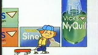 Vicks Products  VapoRub Commercial 1988 [upl. by Maril579]