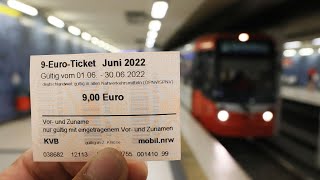 How to get Train Ticket  S Bahn and U Bahnand 9 Euro Ticket in Germany [upl. by Okiron]