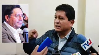 Bolivia Senador Luis Arce trata de imponer decreto para referéndum [upl. by Akerley757]