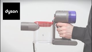 How to replace the clear bin on your Dyson V7™ cordless vacuum [upl. by Hsirehc787]