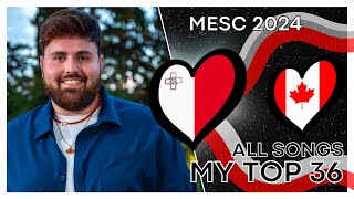 My Top 36 of MESC 2024 [upl. by Romy61]