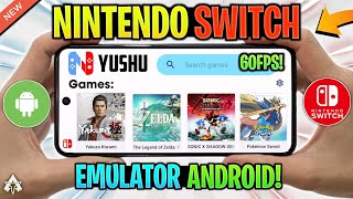 🔥 NYUSHU EMULATOR ANDROID V10  SETUPSETTINGSGAMEPLAY  BEST NINTENDO SWITCH EMULATOR [upl. by Ahsiugal]