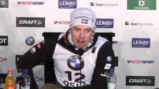 Mens press conference Sprint Free WSC Oslo [upl. by Olenta]