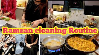 Ramzan mn cleaning \ Hota wahi hy Jo Allha ko Manzoor hota hy \\ Mehmano ny kud Aftar teyar ki [upl. by Aerdnaed875]