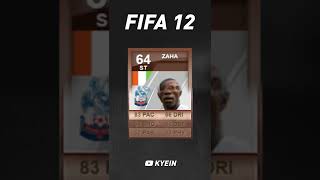 Wilfried Zaha  FIFA Evolution FIFA 11  FIFA 22 [upl. by Eirlav498]