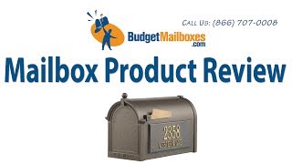 Whitehall Mailbox Product Review by BudgetMailboxes [upl. by Leroi]