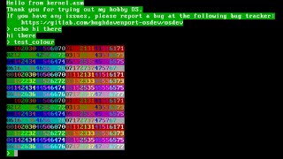 Introduction To My Hobby Operating System  osdev 1 [upl. by Ileak]