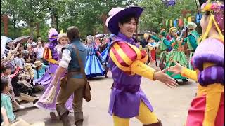 Kingdom dance Disney Land live tangled movieRuppenzil [upl. by Sutelc]