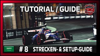 Strecken amp SetupGuide  8  SaudiArabien  126817  F1 24 Gameplay DE [upl. by Jara614]