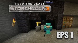 STONEBLOCK 3  Mob farm simple eps1 Minecraft [upl. by Reynolds]