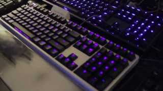 Ducky Shine 3 Year of the Snake Mini and Backlit Zero  Computex 2013 [upl. by Anairda]