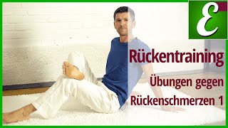 Rückentraining für zuhause ohne Geräte Teil 1 [upl. by Dorey965]