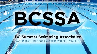 BCSSA Provincial Championships  Kamloops 2022 🏊 DAY 1  FINALS August 19 2022 [upl. by Kerman]