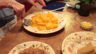 North Carolina Bed and Breakfast  Innkeeper Prepares Gourmet Breakfast [upl. by Aikemit]