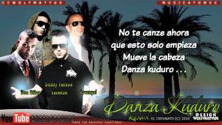 Danza kuduro Remix  Con letra [upl. by Orazal824]