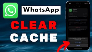 How to Clear WhatsApp Cache on iPhone 2024 [upl. by Sawtelle929]