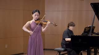 Max Bruch Violin concerto No1 in G minor 2nd mvt  Julia Jang [upl. by Ogram]