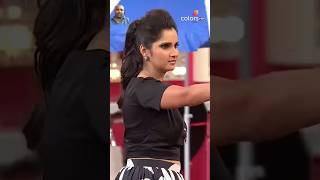 Sania Mirza ne Kapil Sharma ke sath cricket khela shorts kapilsharma viralvideo trending [upl. by Nesline]