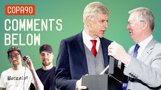 Wenger Receives Classy Old Trafford SendOff from Ferguson  Comments Below [upl. by Ain505]