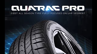 Vredestein Tyres  First All Season Tyre of UHP Segment  Quatrac Pro [upl. by Nuhsyar]