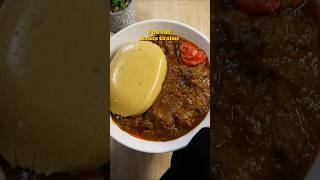 Recette de Foutou Sauce graine recette ideerepas foutou saucegraine ammey shortvideo [upl. by Noicnecsa]