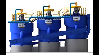 DELKOR BQR Flotation cells with MAXGen mechanism  Explanation of principle parts [upl. by Rennat]