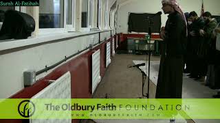 Qari Abdullah Imran  Surah AlFatihah 1 Oldbury Faith Foundation  010422 [upl. by Blasien]