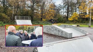 Van skatebaan naar pumptrack ‘Jongeren die hier nu elke avond komen zorgen voor overlast’ [upl. by Pinelli]