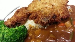 How to Make Japanese Tonkatsu pork cutlet Curry Rice 日式咖哩吉列豬扒飯 [upl. by Jabon207]