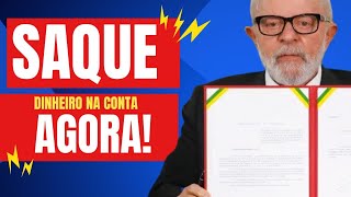 DINHEIRO DISPONÍVEL PARA SAQUE IMEDIATO VEJA COMO SACAR dinheiro dinheiroonline [upl. by Emmaline]