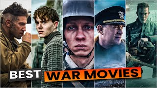 Top 10 Best War Movies  WWII Movies [upl. by Shamma182]