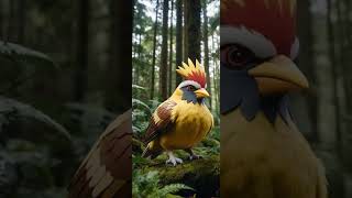 Pidgeot in real life shorts pokemon [upl. by Ahoufe]