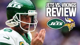 Jets vs Vikings Week 5 Game Review  PFF [upl. by Eneluqcaj]