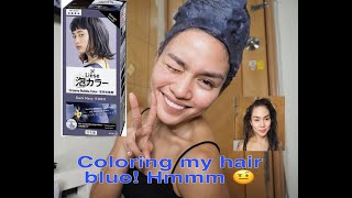 HOW TO COLOR HAIR AT HOME  LIESE DARK NAVY  DIY [upl. by Immanuel397]