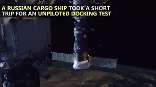 Cargo Ship Succesfully ReDocks After Test [upl. by Amsa]